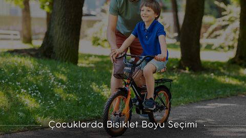 Çocuklarda Bisiklet Boyu Seçimi