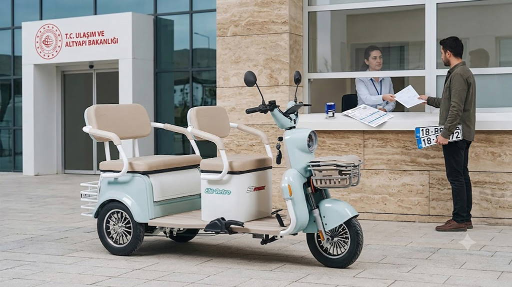 Moped ve Scooterlarda Sipariş ve Tescil İşlemleri