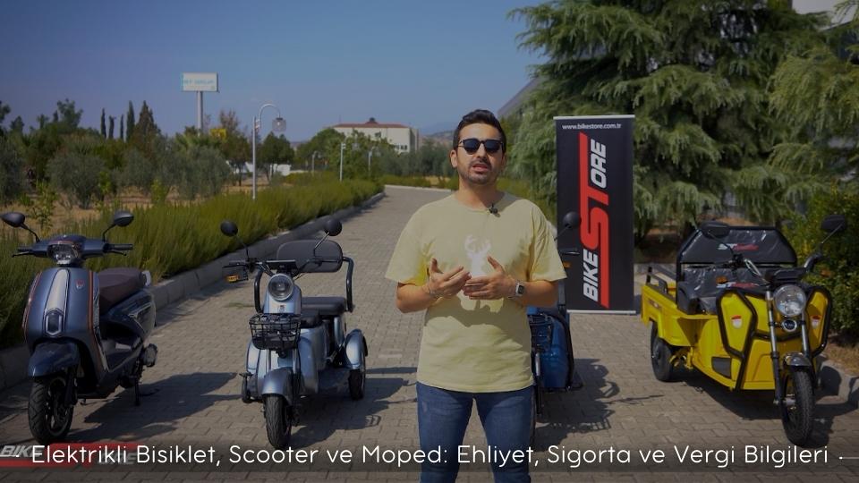 Elektrikli Bisiklet, Scooter ve Moped: Ehliyet, Sigorta ve Vergi Bilgileri