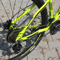 Mosso Wildfire 27,5'' Jant 20'' (Xl) Kadro Hidrolik Fren Dağ Bisikleti Lime - Siyah