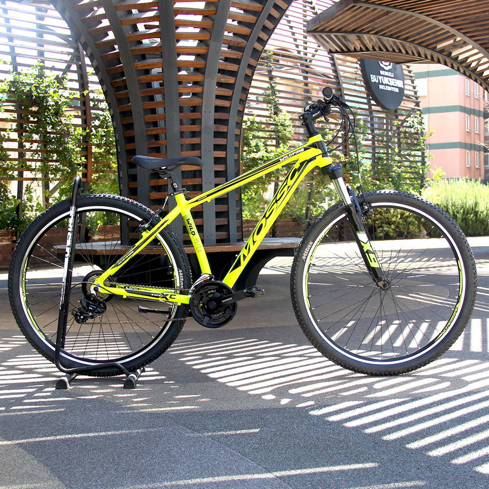 Mosso Wildfire M - 29'' Jant 16'' (M) Kadro - V Fren - Dağ Bisikleti Lime Siyah - 2022