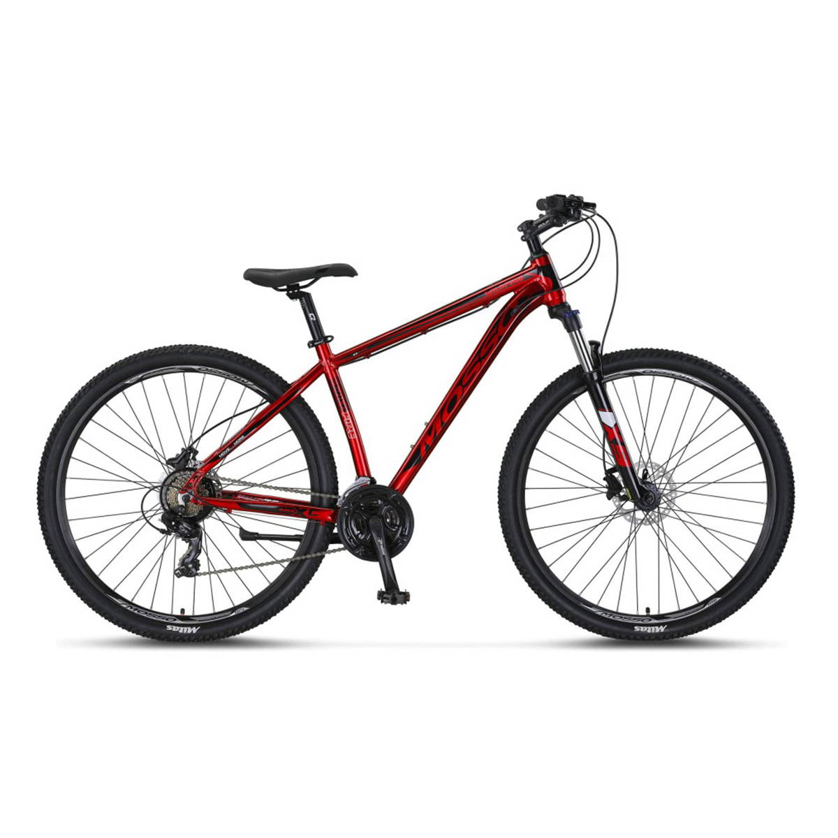 Mosso Wildfire M - 29'' Jant 20'' (Xl) Kadro - Hyd - Dağ Bisikleti Kırmızı Siyah - 2022