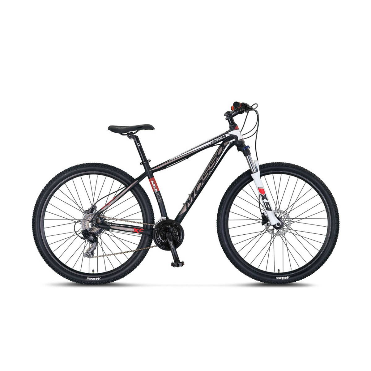 Mosso Wildfire M - 27,5'' Jant 20'' (Xl) Kadro - Hidrolik Fren - Dağ Bisikleti Siyah Beyaz