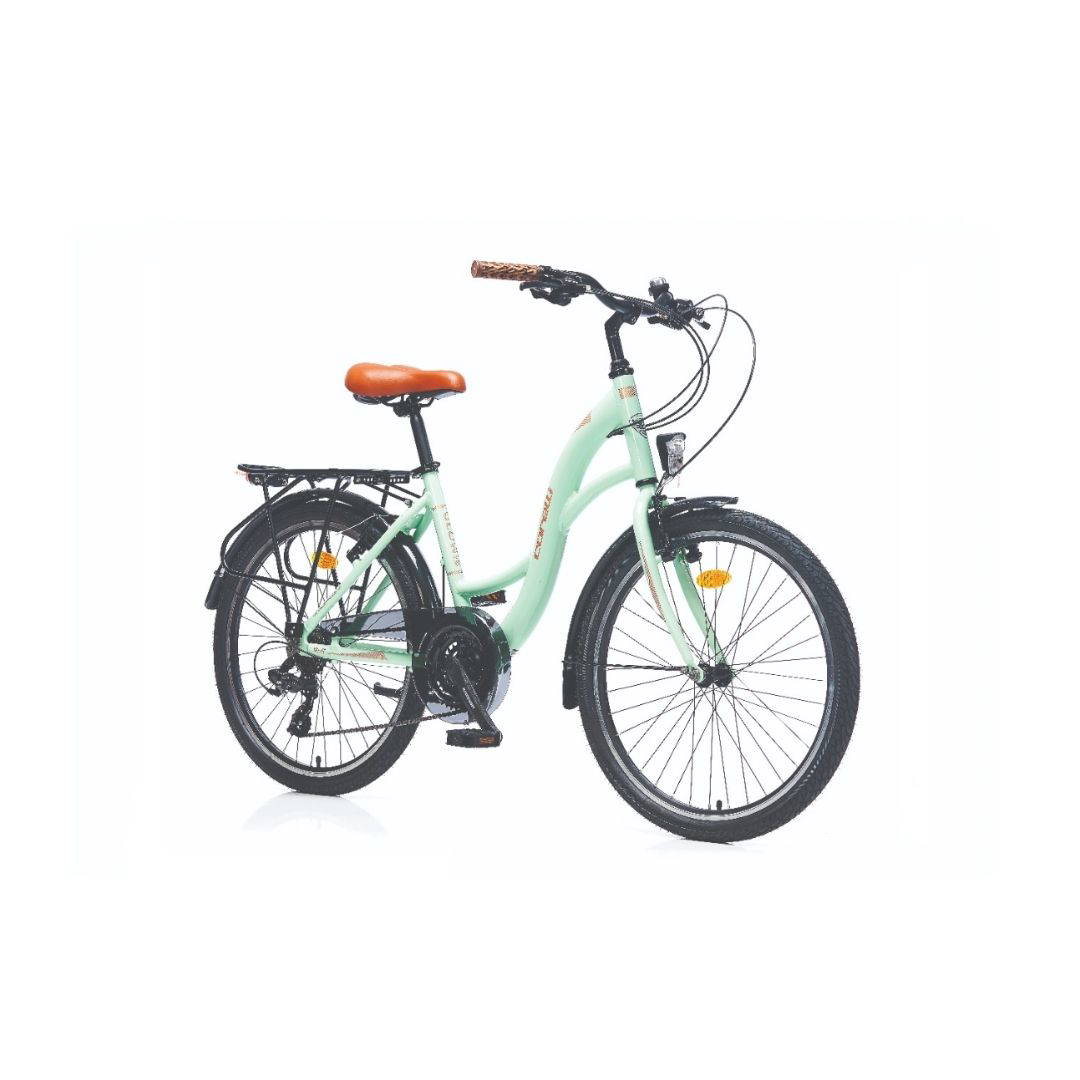 Corelli Glowie 24 Jant 41cm (S) Kadro Çocuk Bisikleti Krem