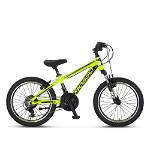 Mosso Wildfire V 20 Jant Çocuk Bisikleti Lime - Siyah