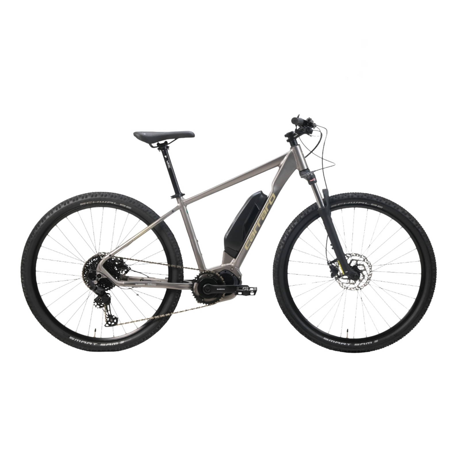 Carraro Vector 9.5 - 29 Jant 167'' 44cm (M) Kadro Hd Elektrikli Dağ Bisikleti - Koyu İnci Gri / Bej