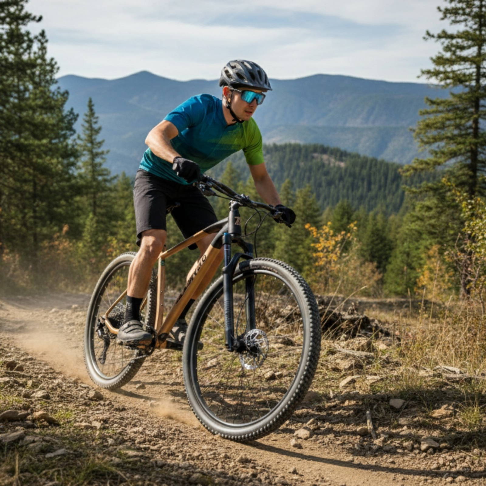 Carraro Big 912 S - 29 Jant 19'' 48cm ( L - Xl ) Kadro Hd Dağ Bisikleti- Mat Açık Bronz Siyah