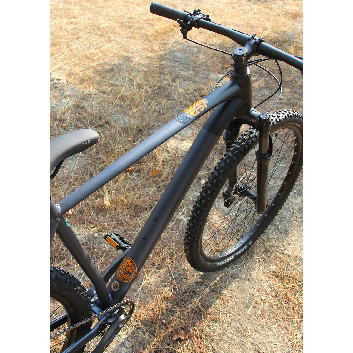 Carraro Big 912 D - 29 Jant 16'' 40cm ( Xs - S ) Kadro Hd Dağ Bisikleti- Gece Mavisi Siyah Turuncu 