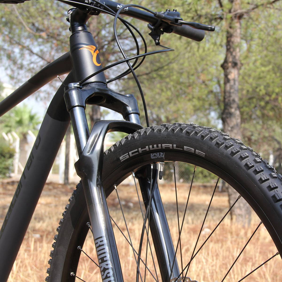 Carraro Big 912 D - 29 Jant 19'' 48cm ( Xl ) Kadro Hd Dağ Bisikleti- Gece Mavisi Siyah Turuncu