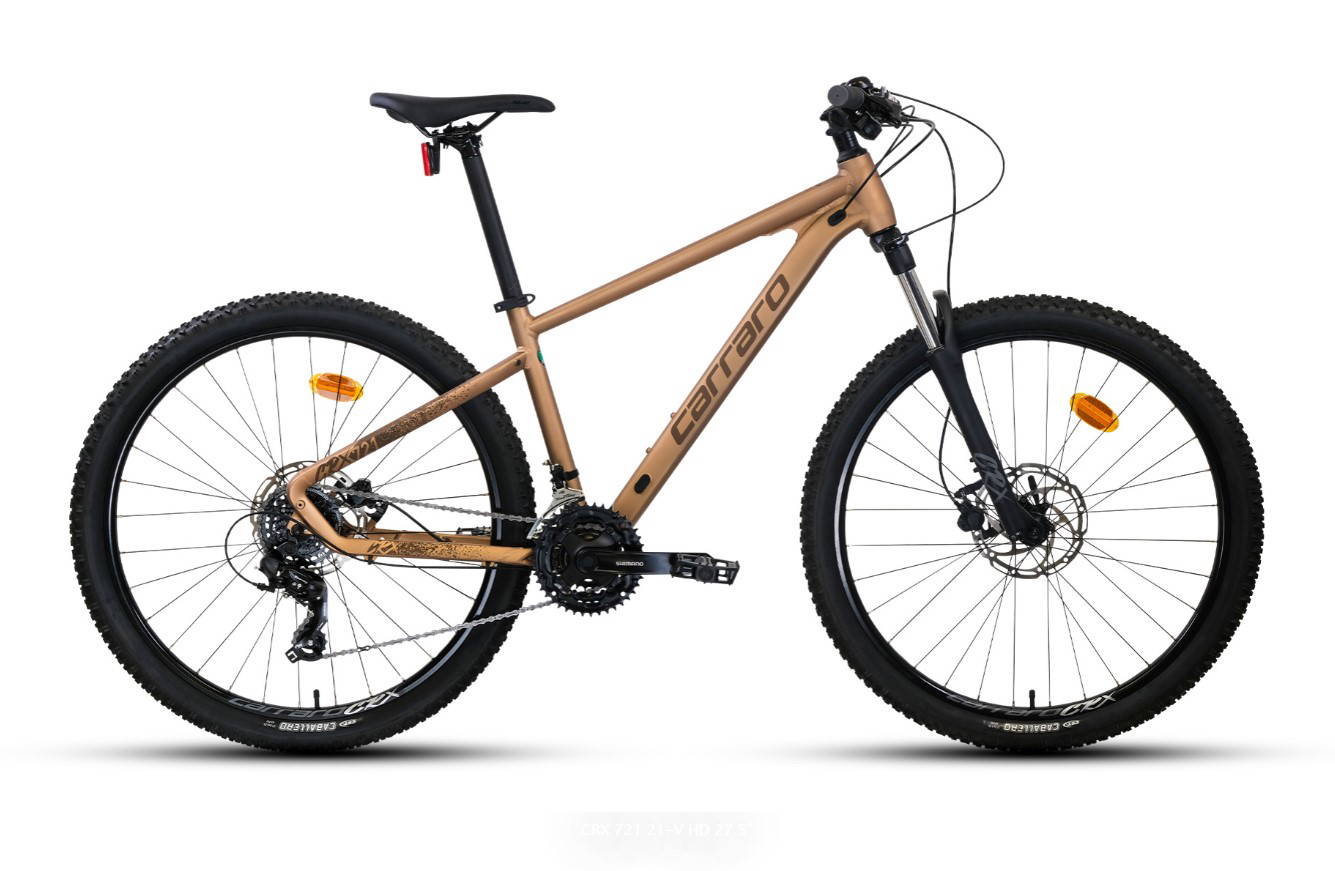 Carraro Crx 721 - 27.5 Jant 17'' 44cm ( M - L ) Kadro Dağ Bisikleti - Mat Bronz Kahverengi