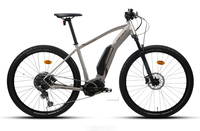 Carraro Kifuka E7 - 27.5 Jant 17'' 44cm (M - L) Kadro Hd Elektrikli Dağ Bisikleti - Nikel Gri Kahverengi / Siyah