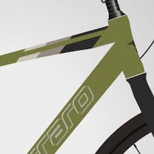 Carraro Sportive 324 Hd - 28 Jant 19'' 48cm ( M ) Kadro 24 Vites Şehir Bisikleti - Mat Haki / Yeşil Siyah