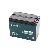 Safir Jel Akü 12 V - 60 Ah