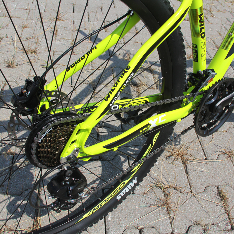 Mosso Wildfire 29'' Jant Hidrolik Fren Dağ Bisikleti Lime- Siyah